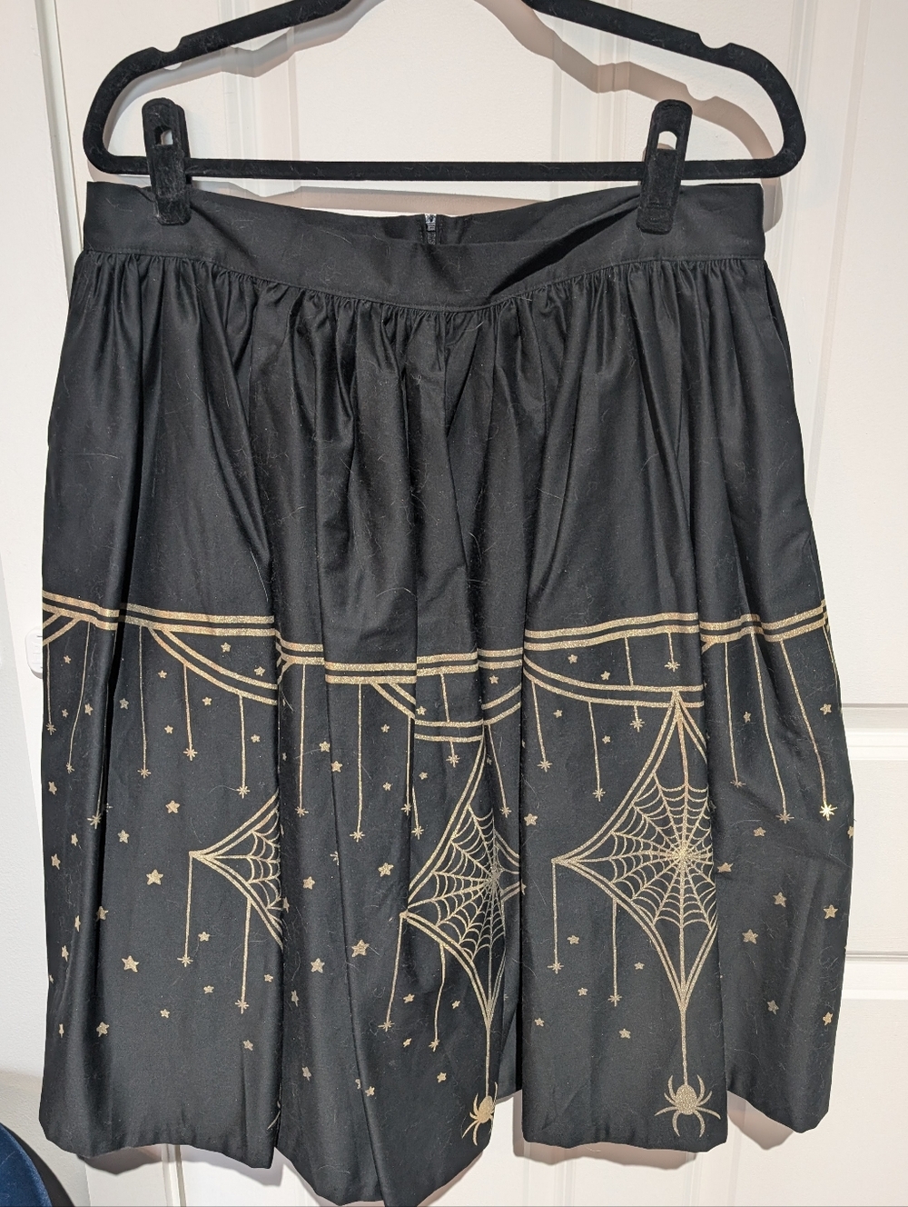 pinup girl clothing spiderweb skirt 2x fits like 1x retro